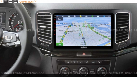 Màn hình DVD Android xe Volkswagen Sharan 2010 - nay | Fujitech 